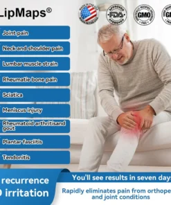 𝐋𝐢𝐩𝐌𝐚𝐩𝐬® BPC-157 Joint & Gout Relief Cream