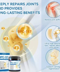 𝐋𝐢𝐩𝐌𝐚𝐩𝐬® BPC-157 Joint & Gout Relief Cream