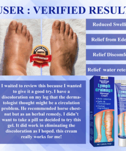 Elycura™ Lymphatic Drainage Massage Cream