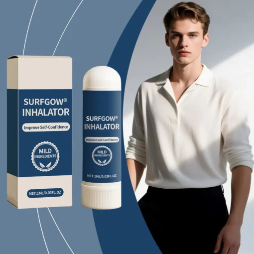 Surfgow® Nose Stick – Overcome ED, Premature Ejaculation & Weakness – Achieve Second Growth, Maximum Size & Unstoppable Stamina