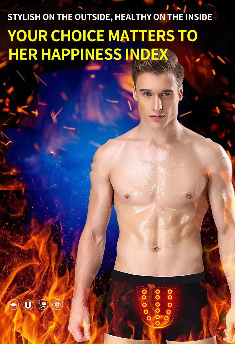 Surfgow® Power Underwear – Defeat ED & PE, Boost Size & Stamina, Sculpt Muscles, and Clear Pimples on the Face!